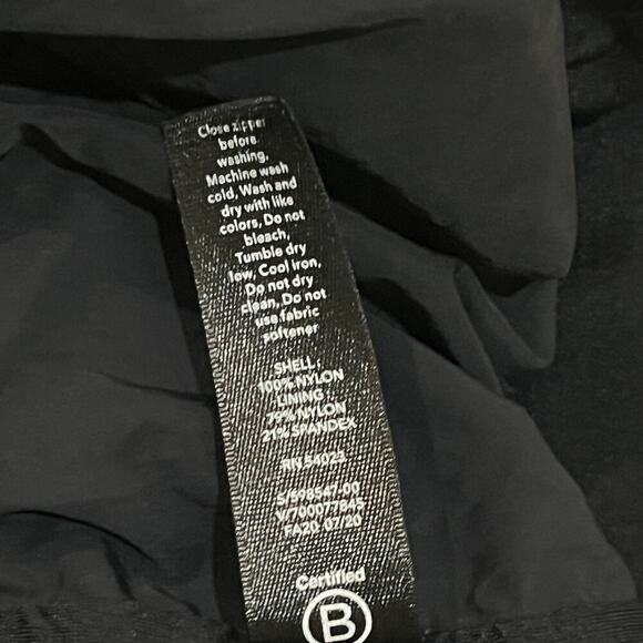 ATHLETA Allyson Felix Legend Oversized Jacket Black Windbreaker Reflective XL - Picture 13 of 13